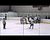 Chris LeMire takes rough hit into boards.