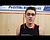 NCA's Trevor Ekberg talks after game