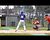 Sean Bissell throws out runner trying to steal.
