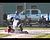 Schaffer scores a run on a wild pitch.