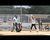 Maddy Griffin gets base hit.