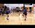 Gladstone's Caitlyn Gimler gets the point.