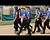 Escanaba girls in the Parade of Teams