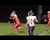 RR's Mason Berglund passes to Austin Wicklund