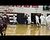 Jets take the court for warm-ups Tuesday night.