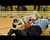 Esky's Bevins pins Mqt's Holman.