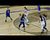 Kingsford's Olivia Allen drives and scores.