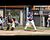 CJ Barron throws out base runner at second base.