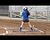 Taylor Segorski hitting display at practice.