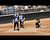 Cloe Mallory drives home run, scores on error.