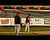 Niagara's Ben Snyder singles home a run.