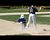 Kingsford's Dylan Bousley scores on a wild pitch.