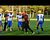Escanaba's Kyle Krutina scores his first touchdown.