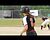 Marquette's Megan McIntire gets base hit