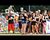 Escanaba girls in Opening Ceremonies