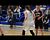 Jordan Belleville goes into the paint for basket