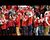 NCA Jets fans celebrate a big victory