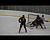 Trevor Denome makes a save for the Eskymos