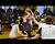 Ryan Arndt nails the triple to end the first half
