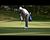 Purdue's Andrew Farraye sinks a putt
