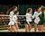 Abigail Durecki with the kill for Northern Michigan