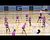 Escanaba's Tara Strahl with the point