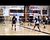 Escanaba's Becca Piron with 8 straight points